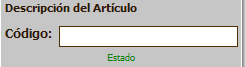 2. Descripción del articulo