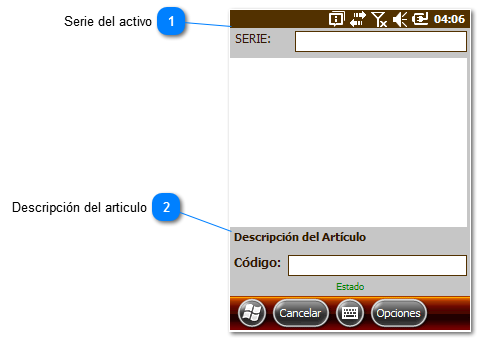 Actualizar activo