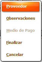 1. Opciones de documento