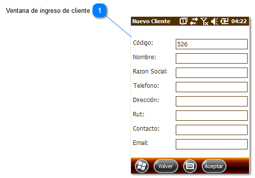 Nuevo cliente
