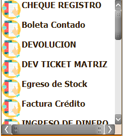 1. Lista de documentos