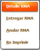 1. Opciones de lista de equipos