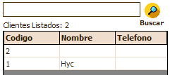 1. Busqueda de proveedor