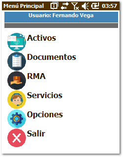 1. Pantalla general